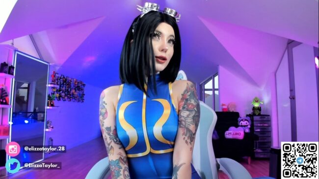 Elizza_taylor Stuns As Chun-Li