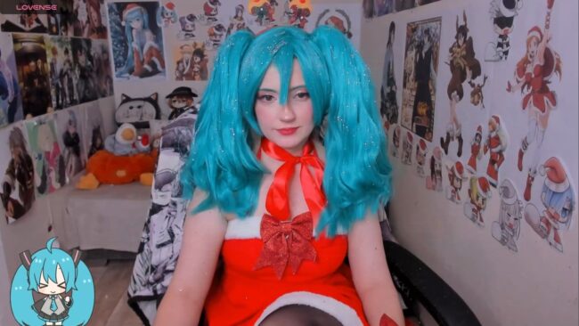 A Very Merry Time With Miku_bunny As Hatsune Miku