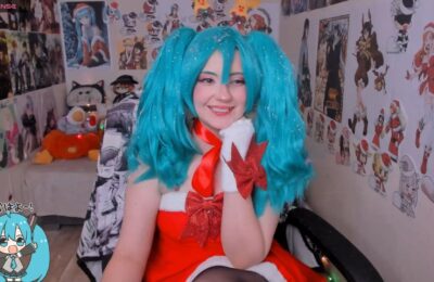 A Very Merry Time With Miku_bunny As Hatsune Miku