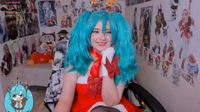 A Very Merry Time With Miku_bunny As Hatsune Miku