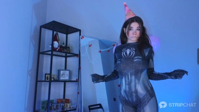 Miss_spider Celebrates Her Birthday In The Spider-Verse