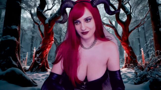 All I Want For Christmas Is To See Roseblooom As Mistress Krampus