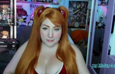 Canndy_New's Cute Asuka Langley Sohryu Cosplay