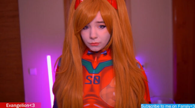 Xlanabunny Shows Off Her Colorful Plugsuit As Asuka