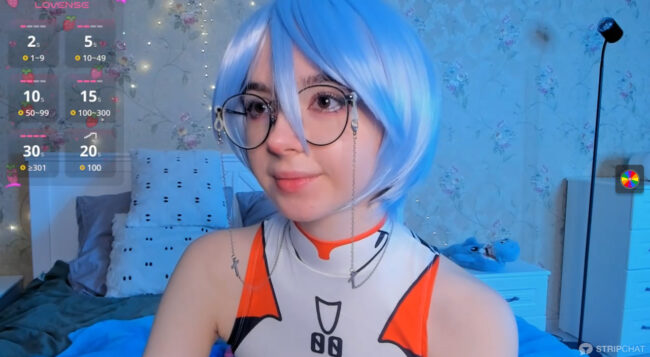 Nora_Failure Pilots Her Cosplay Show As Rei Ayanami