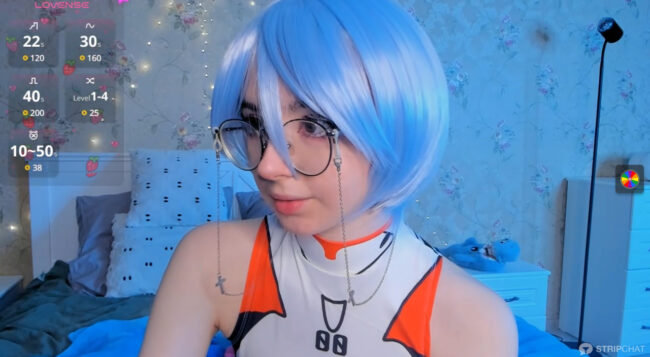Nora_Failure Pilots Her Cosplay Show As Rei Ayanami
