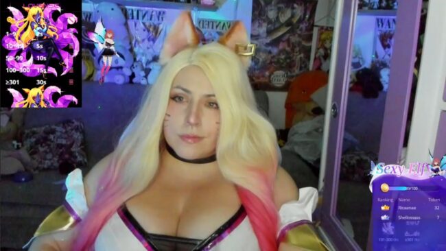 Canndy_New's Legendary Ahri Cosplay
