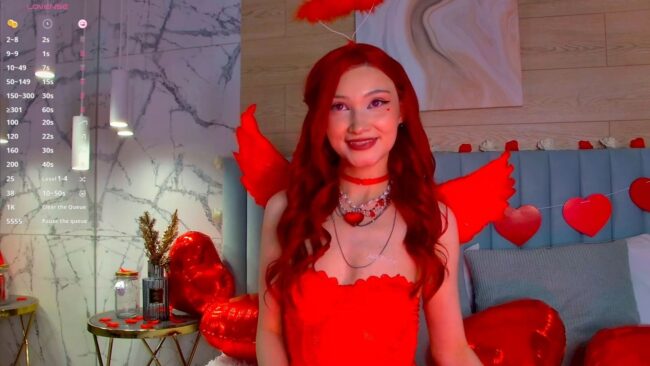 A Valentine's Day Celebration With Stunning Cupid Carolreeves