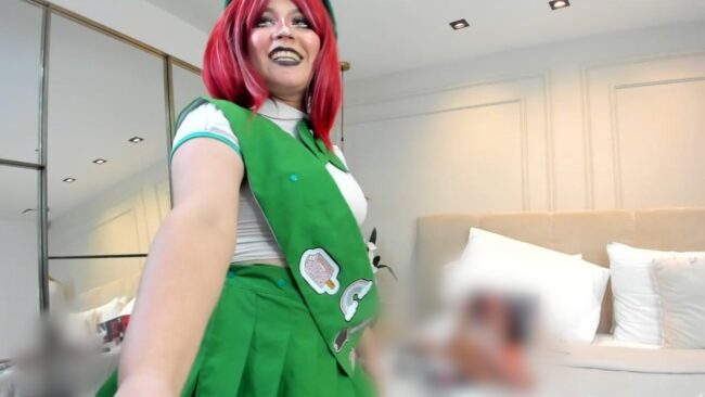 Bleydi_46 Serves Tasty Treats As A Girl Scout