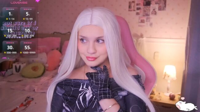 Angelytaxx Swings Into Her Symbiote Suit