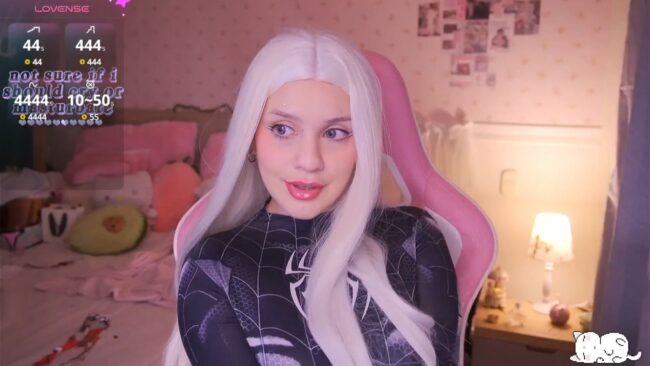 Angelytaxx Swings Into Her Symbiote Suit