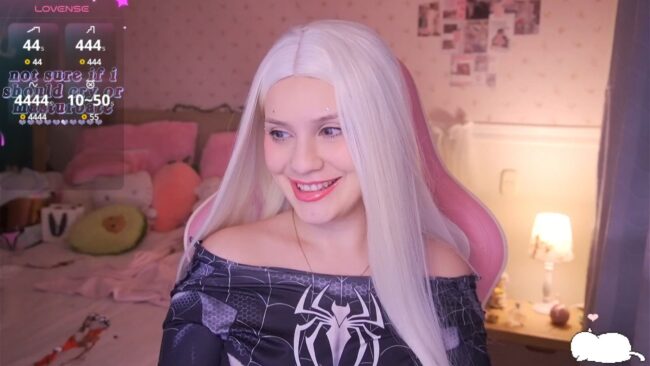 Angelytaxx Swings Into Her Symbiote Suit