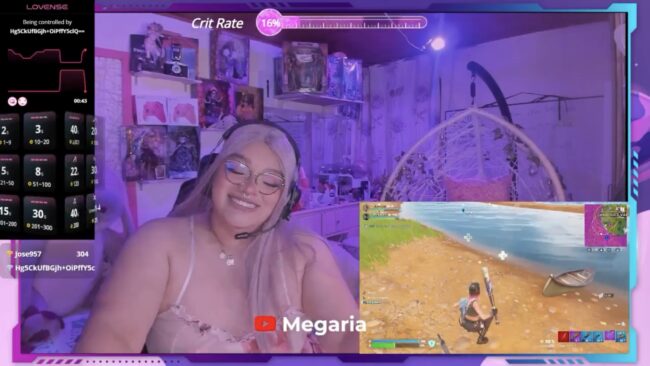 Fortnite Time With Megaria_Blum