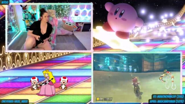 Nikki_Haze Cruises Through Mario Kart