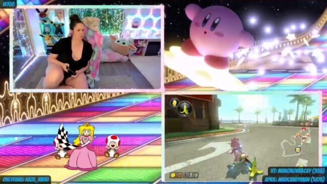 Nikki_Haze Cruises Through Mario Kart