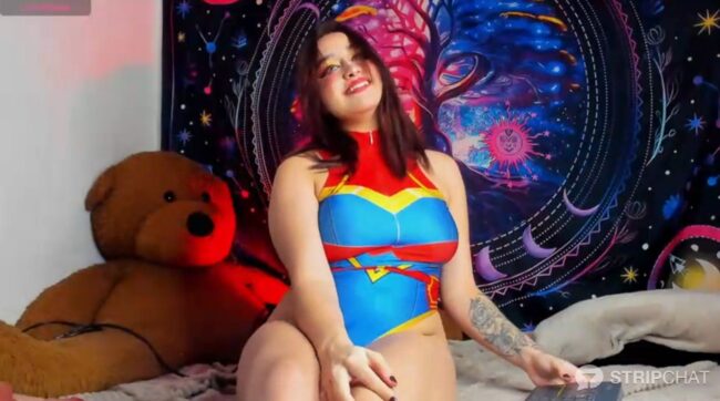 LailaCatt Saves The Day As Captain Marvel