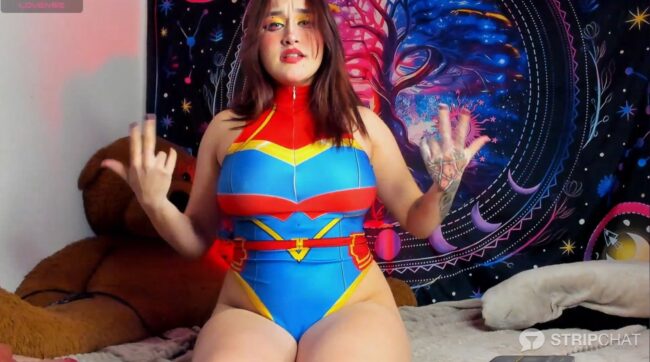 LailaCatt Saves The Day As Captain Marvel