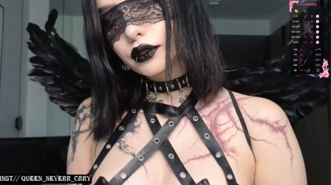 A Heavenly Cosplay Show From Dark Angel Ghoticgrace