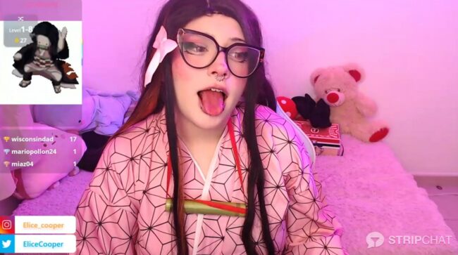 Elice_cooper_'s Sweet Nezuko Cosplay Show