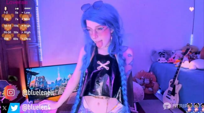 A Trip To Piltover With Bluelen As Jinx