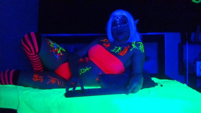 A Neon Elvish Fantasy Starring Loredepp