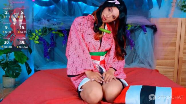 MattieAndrews Looks Ready To Slay Some Demons As Nezuko