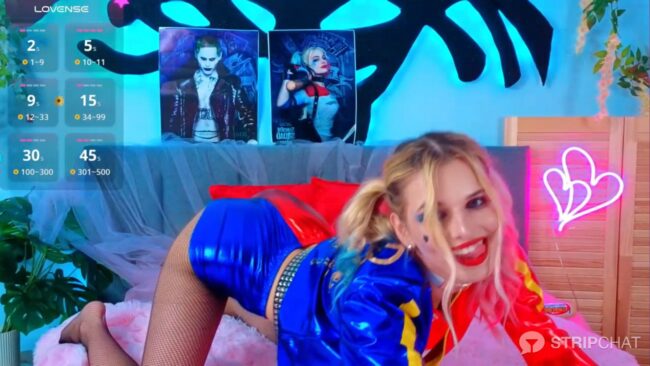 MattieAndrews Takes Over Gotham City As Harley Quinn