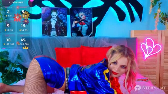 MattieAndrews Takes Over Gotham City As Harley Quinn