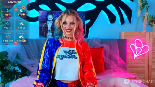 MattieAndrews Takes Over Gotham City As Harley Quinn