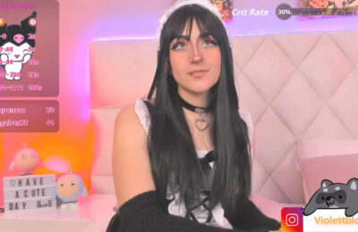 Violettbloss Is Maid To Look Cute