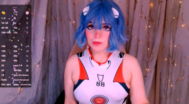 _Marcelline_ Readies To Pilot As Rei Ayanami