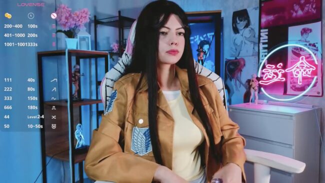 Margo_ruby Rocks Out As Mikasa Ackerman