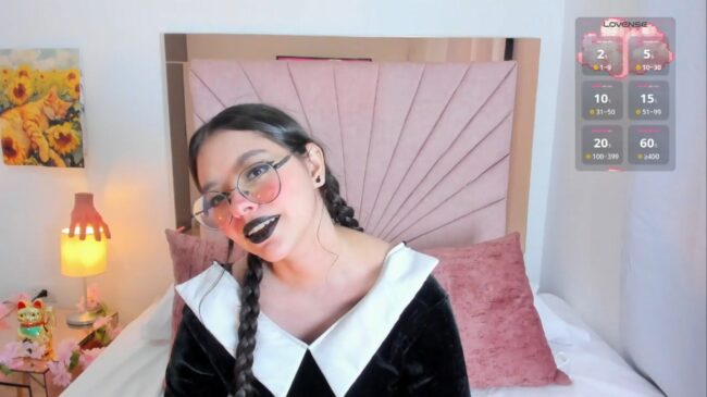 Kasumi_jh Brings The Kooky And The Spooky As Wednesday Addams