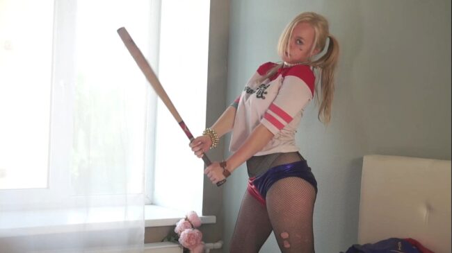 Odelynbrower Takes A Swing At Harley Quinn