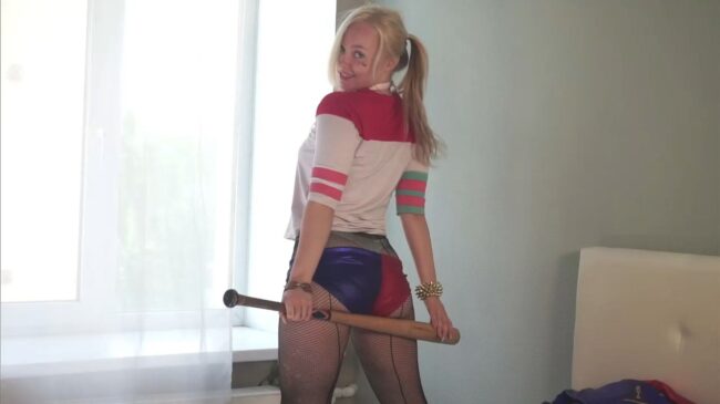 Odelynbrower Takes A Swing At Harley Quinn