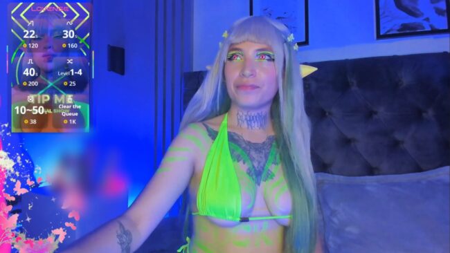 The Neon Elvish Paradise Of Dreamleah_