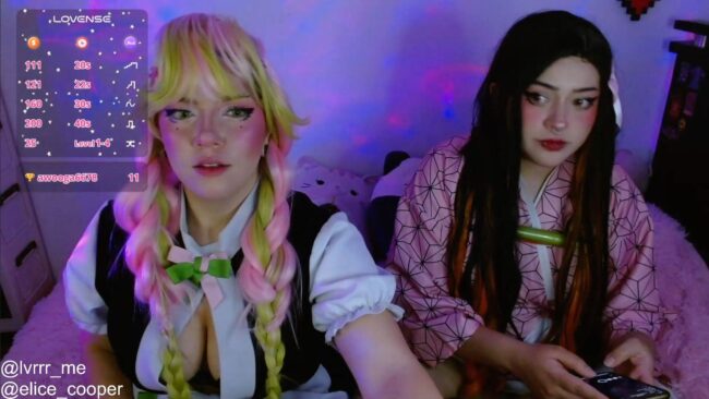 A Very Fun Demon Slayer Adventure Starring Myevangeline_ And Elicecooper