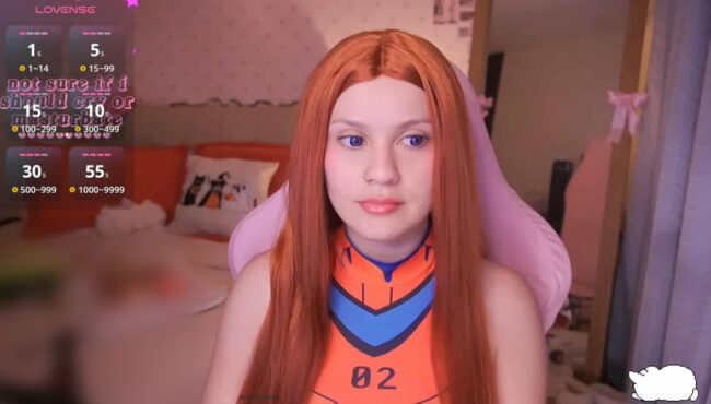 Angelytaxx Transforms Into Asuka Langley