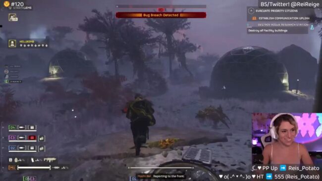 Reige Spreads Democracy And Freedom In Helldivers II