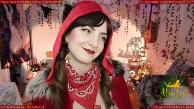 The Story Of Aliceisonfire As Little Red Riding Wolf