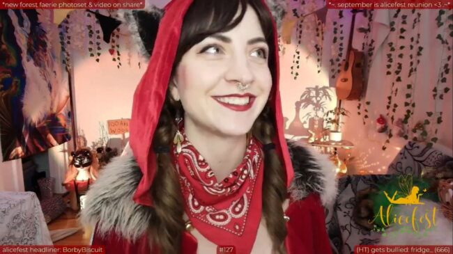 The Story Of Aliceisonfire As Little Red Riding Wolf