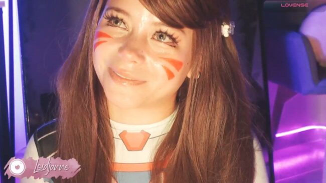 Loidjanne1's Cute D.Va Cosplay Adventure