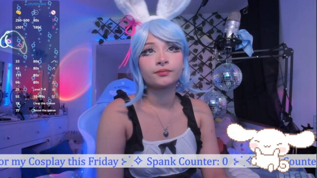 _Heavenly_Blue_ Hops Into Her Bunny Maid Cosplay