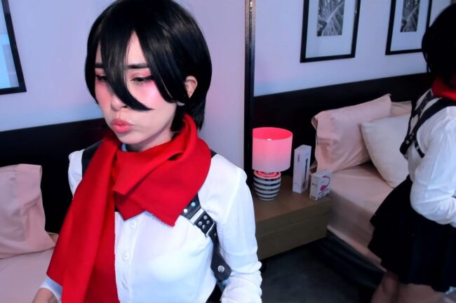Vi_Anaya Joins The Survey Corps As Mikasa Ackerman