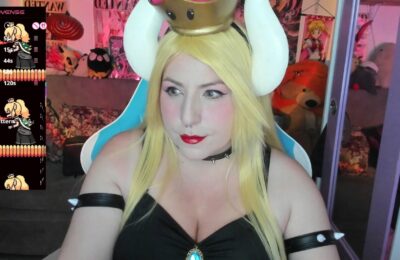 Into The Mushroom Kingdom With Cannddyy_new As Bowsette
