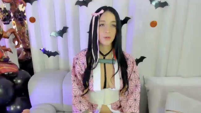 Danielaa Transforms Into Nezuko Kamado