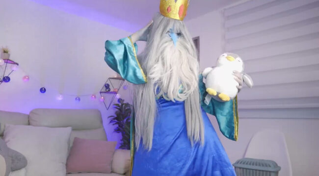 It's Halloween Adventure Time With Neekito's Ice Queen
