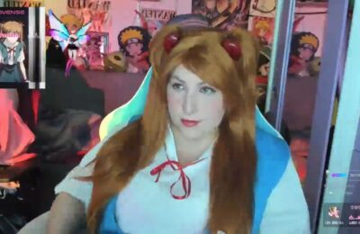 Cannddyy_new's Cute And Stylish Asuka Cosplay Show