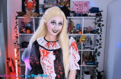 It's A Terrific Terrifier Halloween With Ohclementinee As Art The Clown