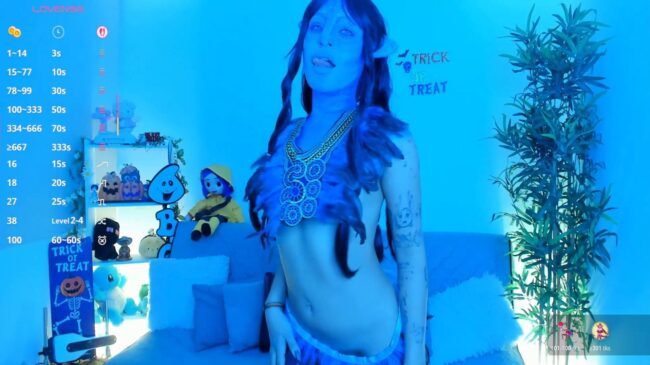 Na'vi Natty_romanof_1 Brings Halloween To Pandora